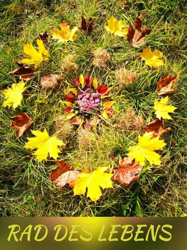 Natur-Mandala – Rad des Lebens